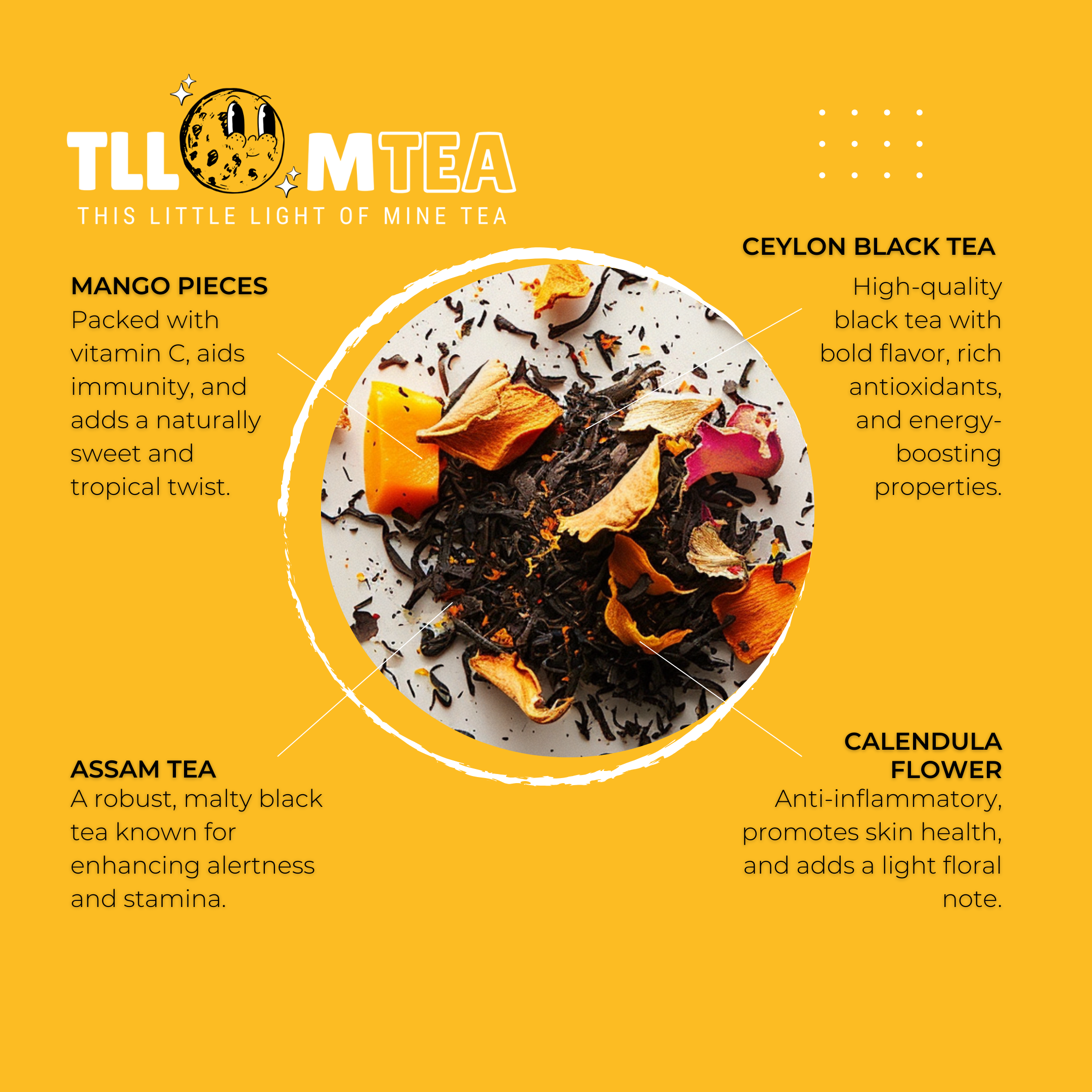 Mango Socie-Tea – Bold & Fruity Black Tea